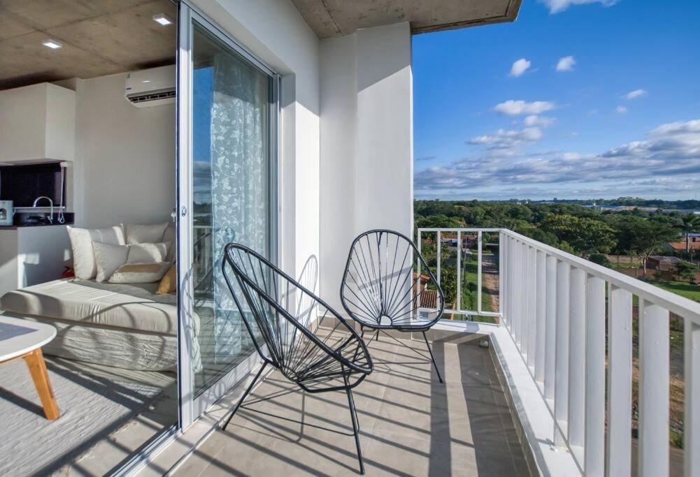 A Estrenar! Apartamento Con Pileta Zona Aeropuerto Wifi 200Mg Asunción Esterno foto